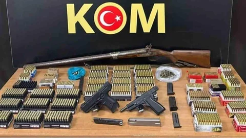 Muğla'da Ruhsatsız Silah Operasyonu