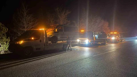 Afyonkarahisar'da Trafik Kazası Yaşandı