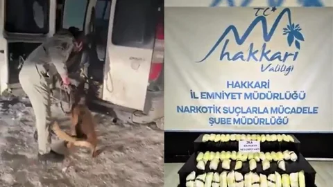 Hakkari'de Uyuşturucu Operasyonu Gerçekleşti