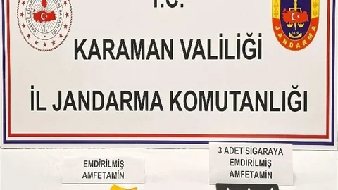 Karaman'da Uyuşturucu Operasyonu Yapıldı