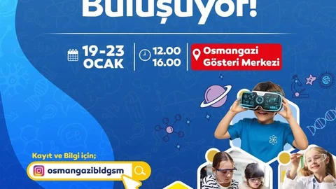 Osmangazi'de Bilim Şenliği Düzenleniyor