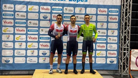 Milli Bisikletçiler Portekiz'de Kürsüyü Paylaştı