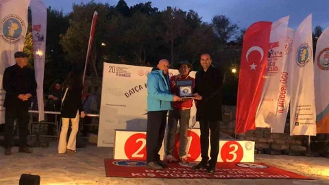 Datça Kış Yüzme Maratonu Ödülleri Verildi