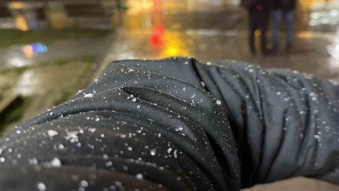 Düzce'de Kar Yağışı Başladı