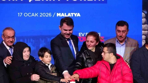 Malatya'da 500 Bin Sosyal Konut Projesi