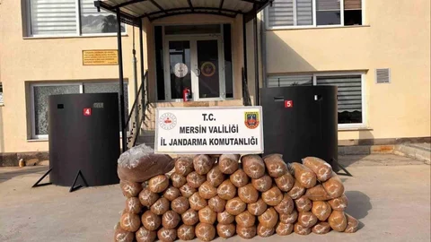 Mersin'de 335 Kilo Kaçak Tütün Ele Geçirildi
