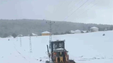 Karabük'te 109 Köy Yolu Kapandı