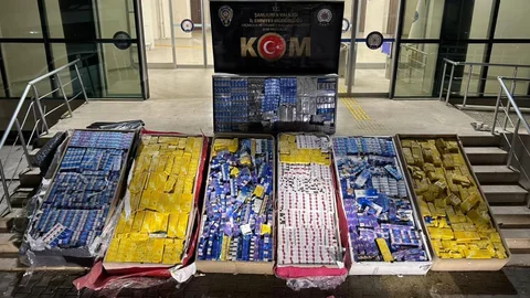 Şanlıurfa'da Kaçak Sigara Operasyonu