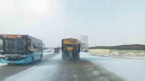 Kırıkkale'de Tuzlama Çalışması Yapıldı