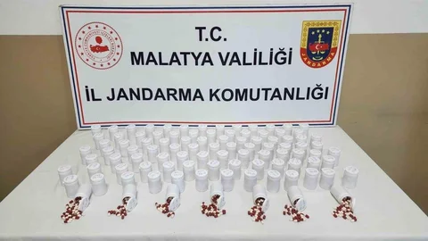 Malatya'da Uyuşturucu Hap Ele Geçirildi