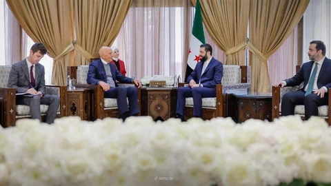 Suriye'de ABD Temsilcisi ile Görüşme