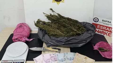 Samsun'da Uyuşturucu Operasyonu Yapıldı