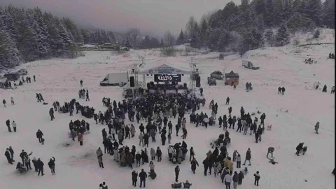 Bursa'da Kış Festivali'nde Trafik Sorunu Yaşandı