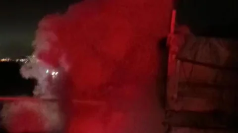 Malatya'da Tır Yangını Paniğe Neden Oldu