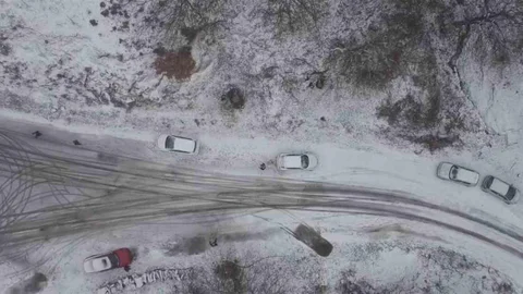 Balıkesir'de Dağlarda Kar Keyfi
