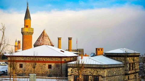 Erzurum'da Buzlanma ve Çığ Tehlikesi Uyarısı