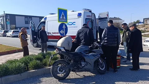 Manavgat'ta Motosiklet Kazası