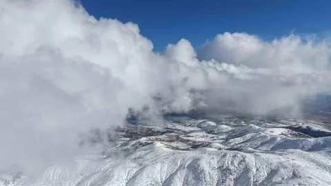 Kırıkkale Dinek Dağı'nda Kış Keyfi