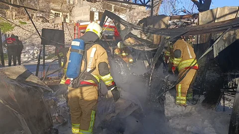 Kahramanmaraş'ta Konteyner Yangını