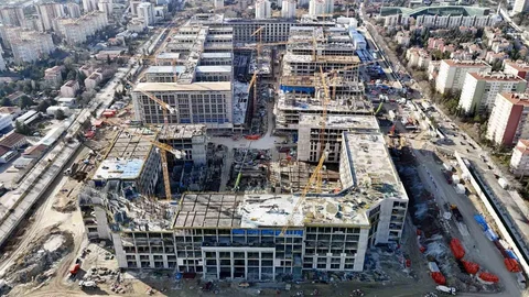 Yeni Ankara Adalet Sarayı İnşaatı Devam Ediyor