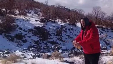 Karacadağ'da Yaban Hayatına Kar Engeli