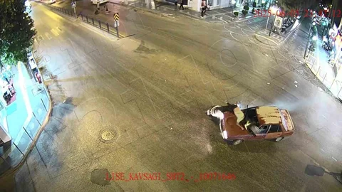 Amasya'da Motosiklet Kazası