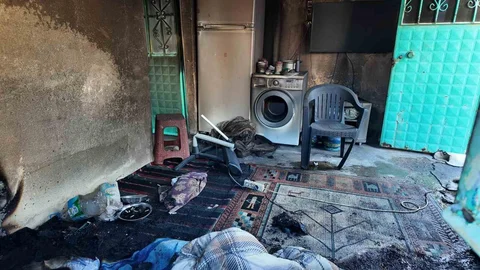 Aydın'da Yangında Yaşlı Adam Hayatını Kaybetti