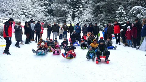 Kestel'de Karne Hediyeleriyle Kar Festivali