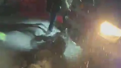 Gercüş'te Karda Mahsur Kalan Hasta Kurtarıldı