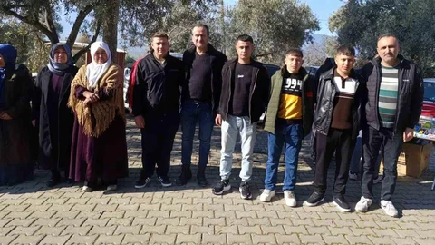 Bozdoğan'da Askerler Uğurlandı