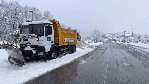 Kocaeli'de Karla Mücadele Çalışmaları
