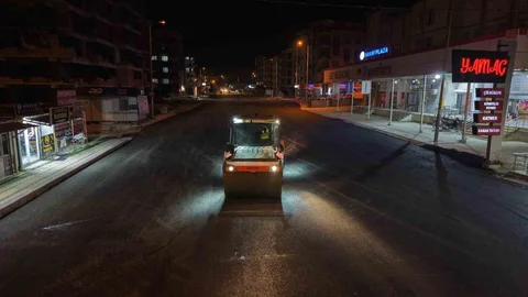 Antakya'da Caddeler Asfaltlandı