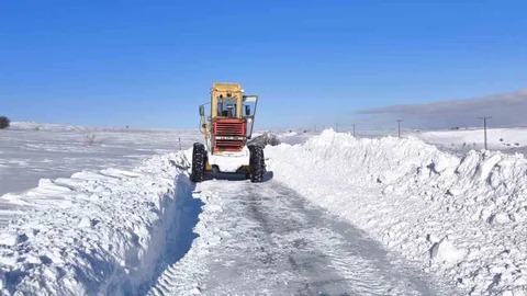 Kayseri'de 14 Mahalle Yolu Kapalı