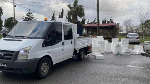 Samsun'da Kaçak Mezgit Avı