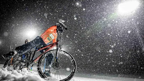 Akhisar'da Snowbike Şampiyonası Başarıları