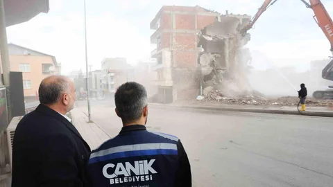 Canik'te Kentsel Dönüşüm Çalışmaları Devam Ediyor