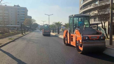 Aydın'da Yol Çalışmaları Devam Ediyor