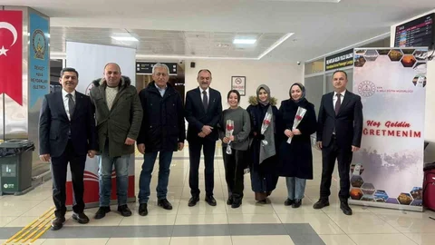 Van'da Yeni Öğretmenlere Hoş Geldin Karşılama