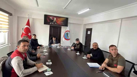 Tomarza'da Av Komisyonu Toplantısı Yapıldı