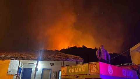 Antalya'da Orman Yangını Çıktı