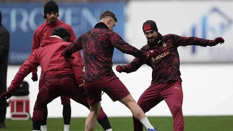 Galatasaray Atletico Madrid Maçı İçin Hazırlanıyor
