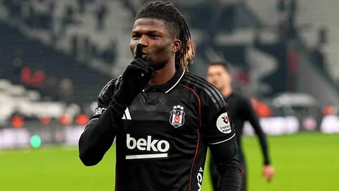 El Bilal Toure Beşiktaş'ta 5. Golünü Attı