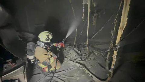 Antakya'da Müstakil Ev Yangını