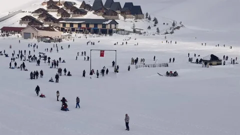 Kahramanmaraş'ta Kayak Merkezlerinde Yoğunluk Artıyor