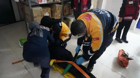 Bilecik'te Kırmızı Kod Tatbikatı Yapıldı