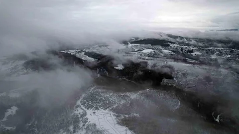 Sakarya'da Kar Manzarası Göz Kamaştırıyor