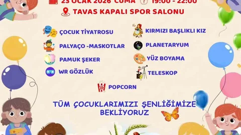 Tavas'ta Yarıyıl Şenliği Coşkusu