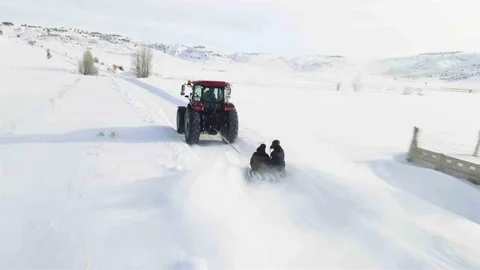 Sivas'ta Kar Eğlencesi