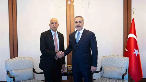 Hakan Fidan ve Tom Barrack Görüşmesi
