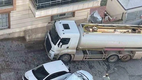 Batman'da Freni Boşalan Tanker Kazası